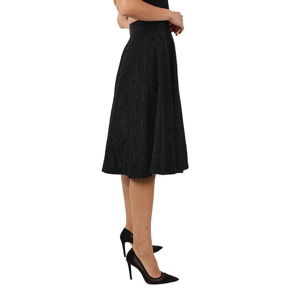 Network Skirt Women Black - Picture 3 of 5